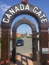 Canada Gate Memorial at Passchendale